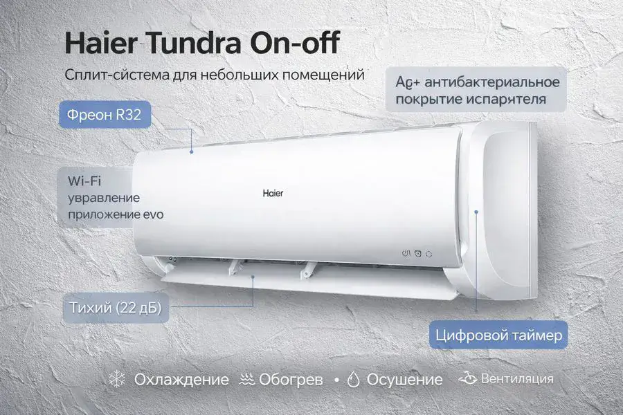 Кондиционер Haier Tundra On/Off